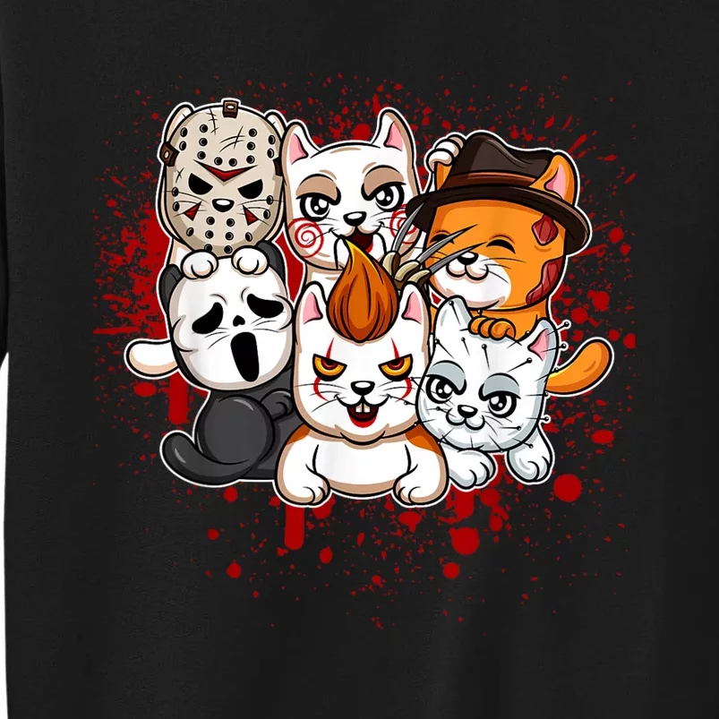 My Little Horror Crew Halloween Cats Sweatshirt