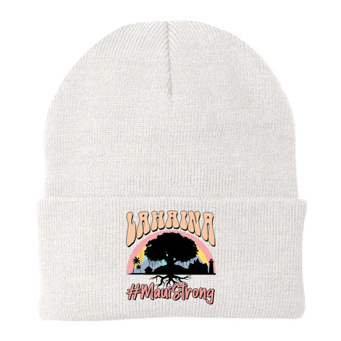 Maui Lahaina Hawaii Banyan Tree Strong Knit Cap Winter Beanie