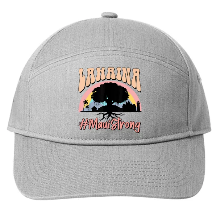 Maui Lahaina Hawaii Banyan Tree Strong 7-Panel Snapback Hat