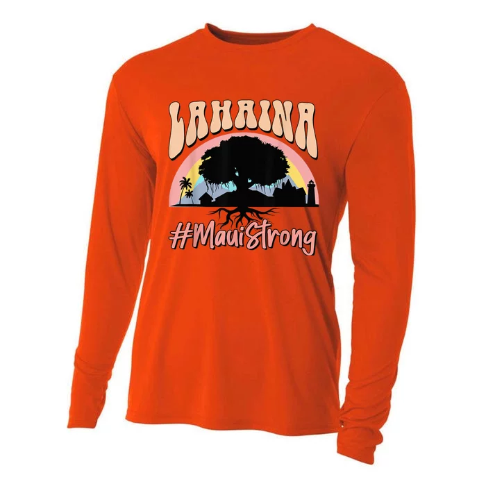 Maui Lahaina Hawaii Banyan Tree Strong Cooling Performance Long Sleeve Crew