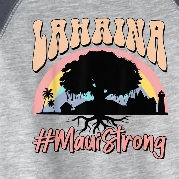 Maui Lahaina Hawaii Banyan Tree Strong Toddler Fine Jersey T-Shirt