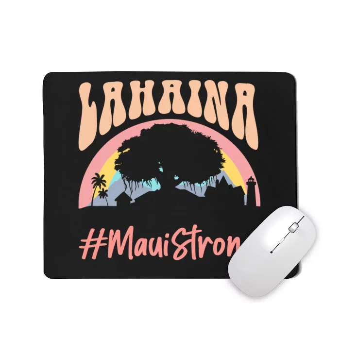 Maui Lahaina Hawaii Banyan Tree Strong Mousepad