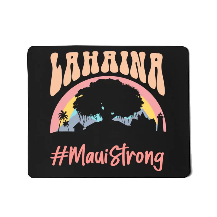 Maui Lahaina Hawaii Banyan Tree Strong Mousepad