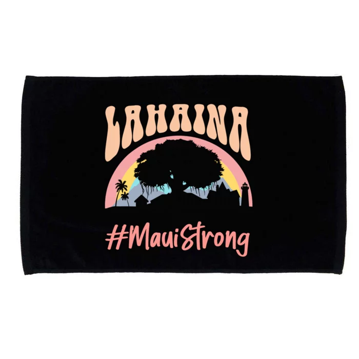 Maui Lahaina Hawaii Banyan Tree Strong Microfiber Hand Towel