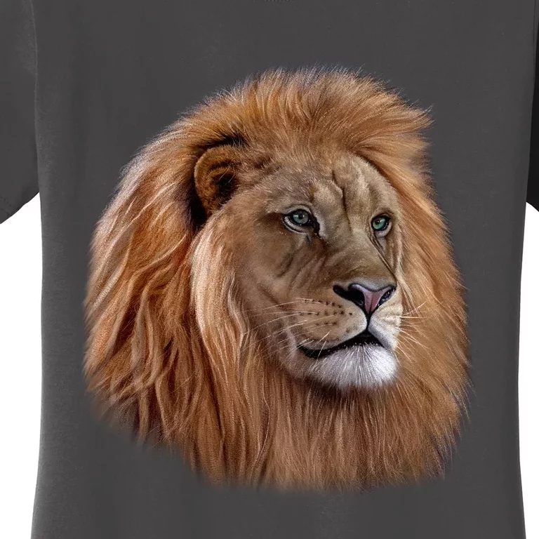 Majestic Lion Head Women's T-Shirt