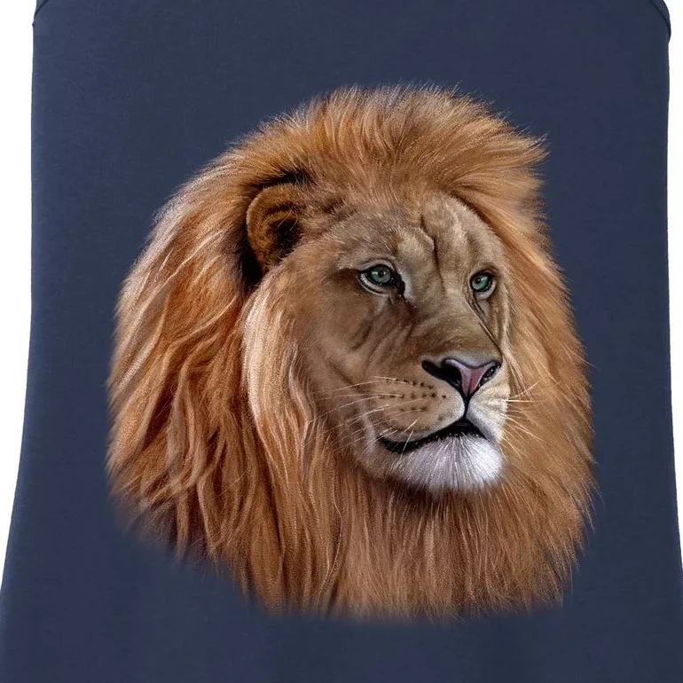 Majestic Lion Head Ladies Essential Tank