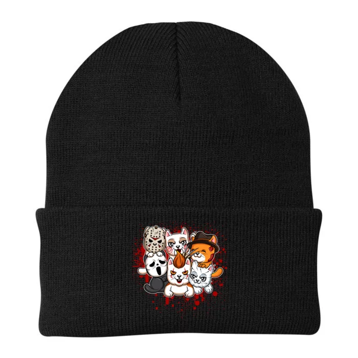 My Little Horror Crew Halloween Cats Knit Cap Winter Beanie