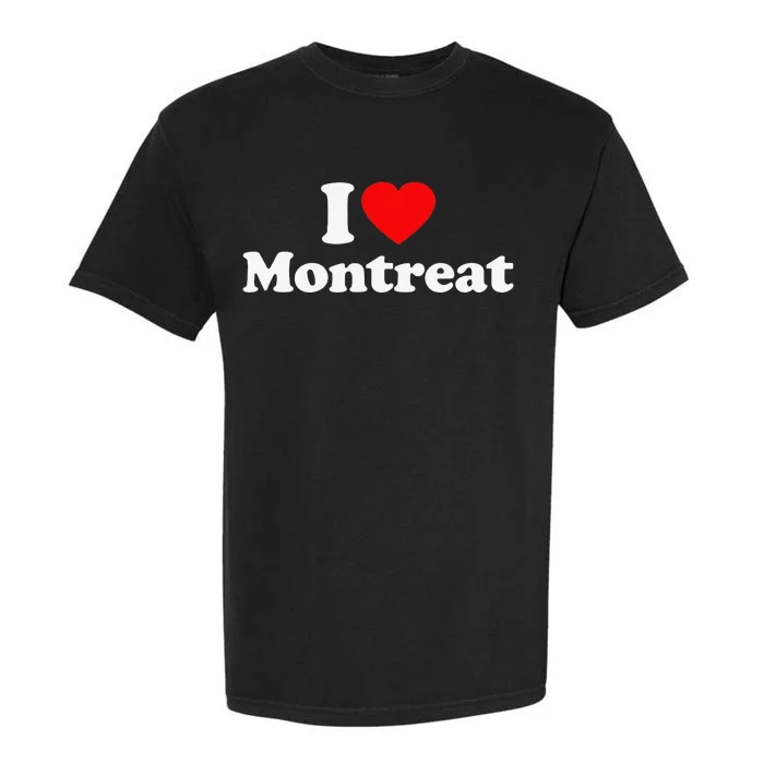 Montreat Love Heart College University Alumni Garment-Dyed Heavyweight T-Shirt