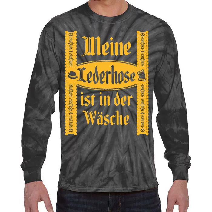 My Lederhosen Is In The Wash Tie-Dye Long Sleeve Shirt