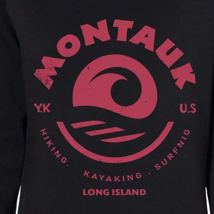 Montauk Long Island Womens California Wash Sweatshirt