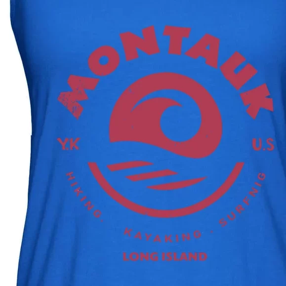 Montauk Long Island Ladies Essential Flowy Tank