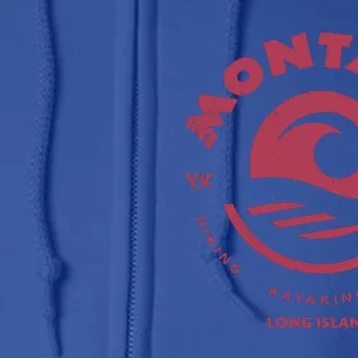 Montauk Long Island Full Zip Hoodie