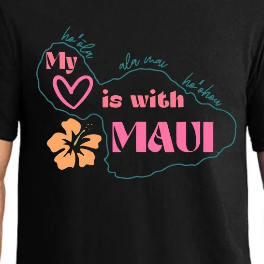 My Love Is With Maui Pajama Set