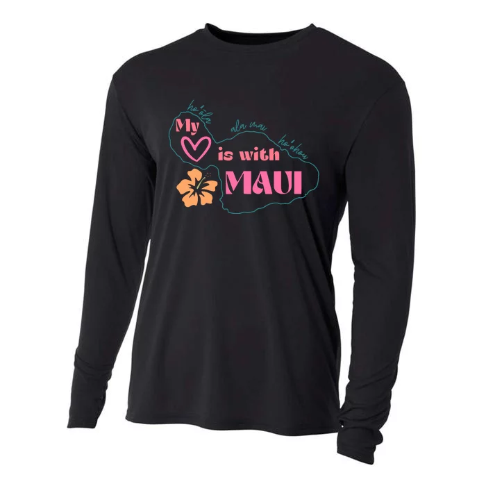 My Love Is With Maui Cooling Performance Long Sleeve Crew