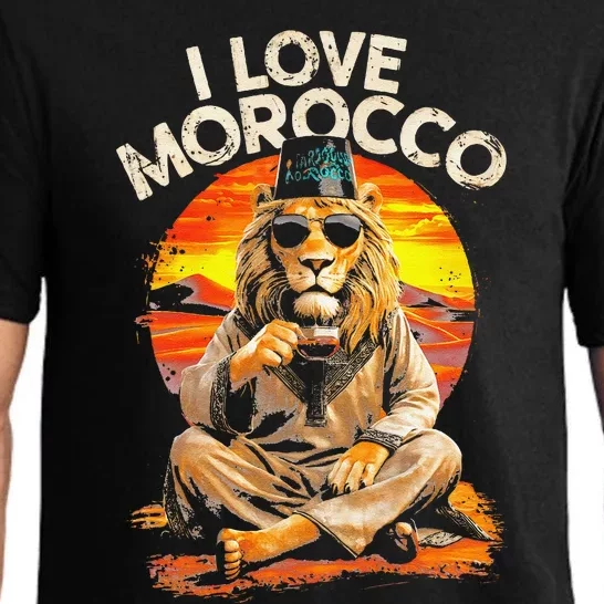 Morocco Lovers I Love Morocco Pajama Set