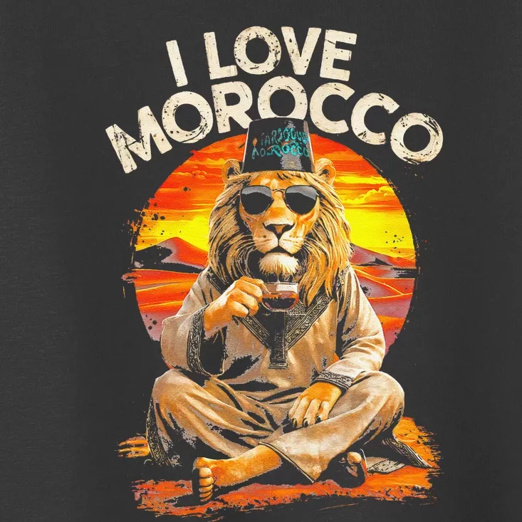 Morocco Lovers I Love Morocco Toddler T-Shirt