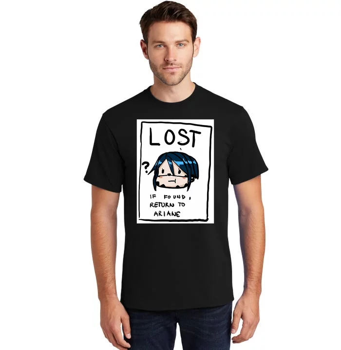 Mint Lost If Found Return To Ariane Tall T-Shirt