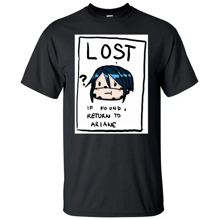 Mint Lost If Found Return To Ariane Tall T-Shirt