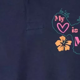 My Love Is With Maui Softstyle Adult Sport Polo