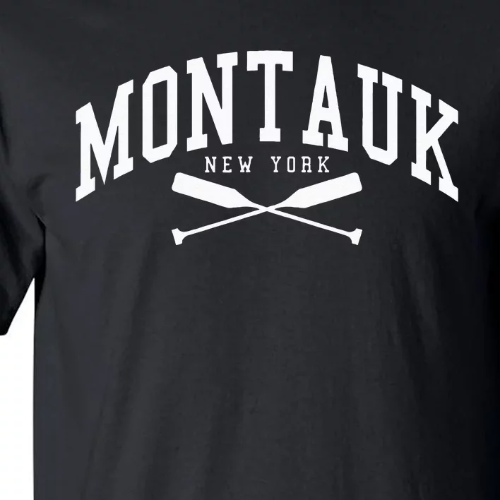 Montauk Long Island New York Collegiate Style Tall T-Shirt