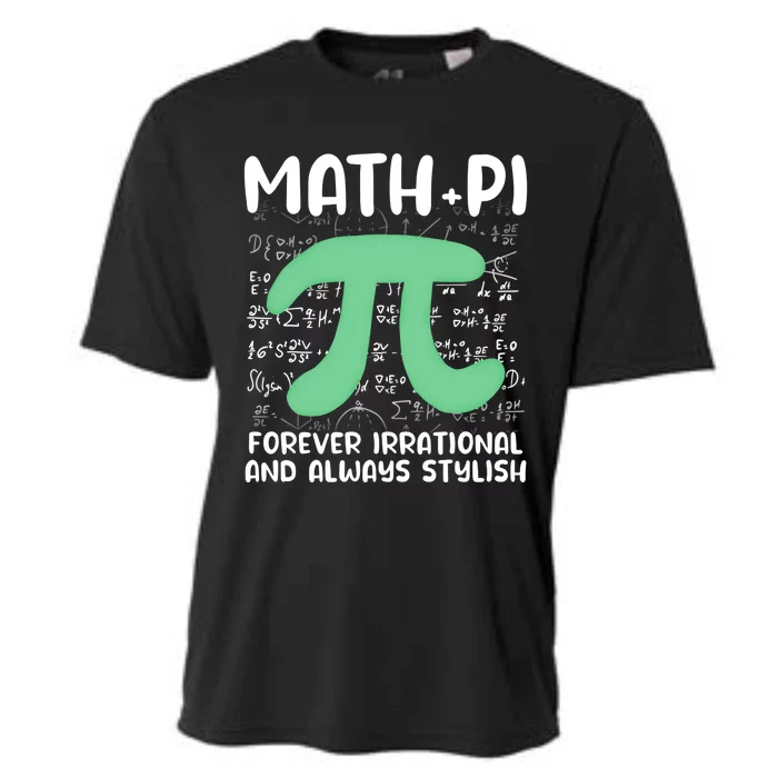 Math Lover Joke Irrational Pi Symbol Pi Day Funny Math Gift Cooling Performance Crew T-Shirt