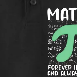 Math Lover Joke Irrational Pi Symbol Pi Day Funny Math Gift Dry Zone Grid Performance Polo