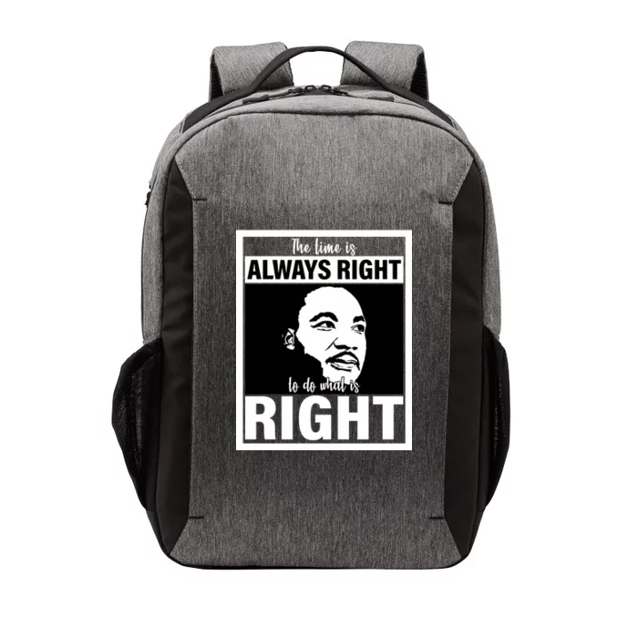 MLK Do What Is Right Martin Luther King Quote Vector Backpack