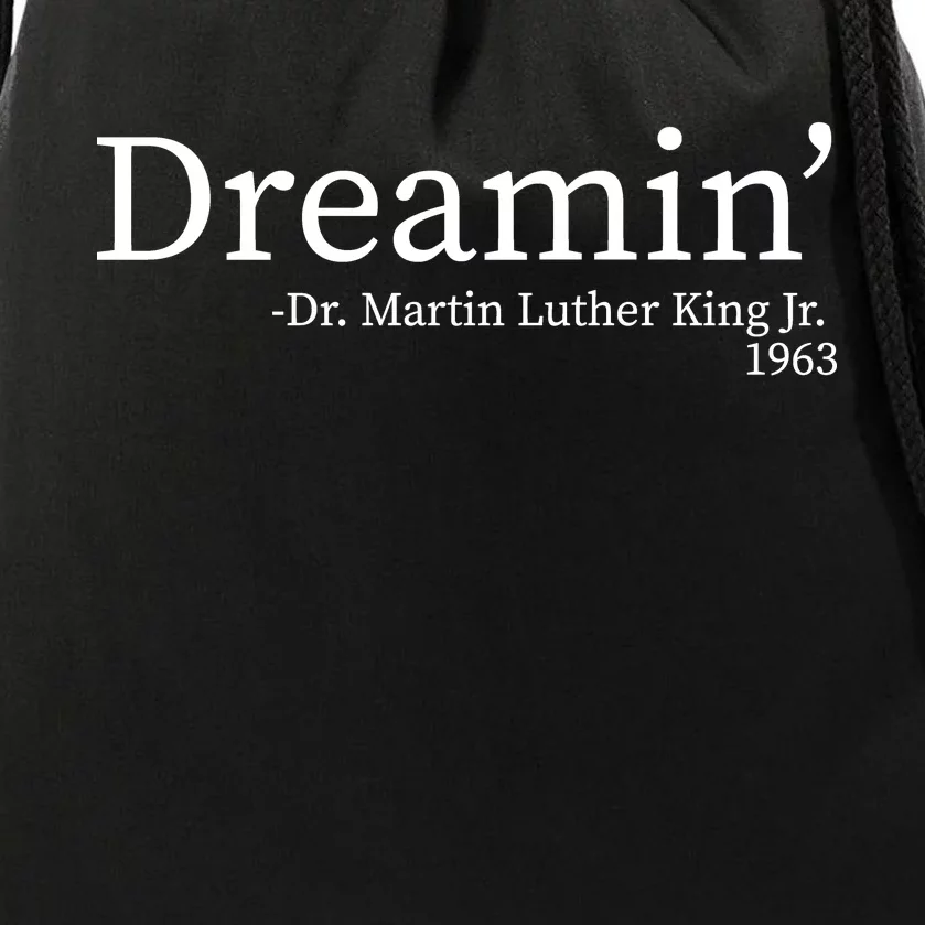 MLK Dreamin' Dr. Martin Luther King Jr. Drawstring Bag