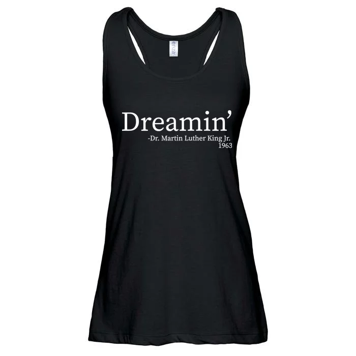 MLK Dreamin' Dr. Martin Luther King Jr. Ladies Essential Flowy Tank