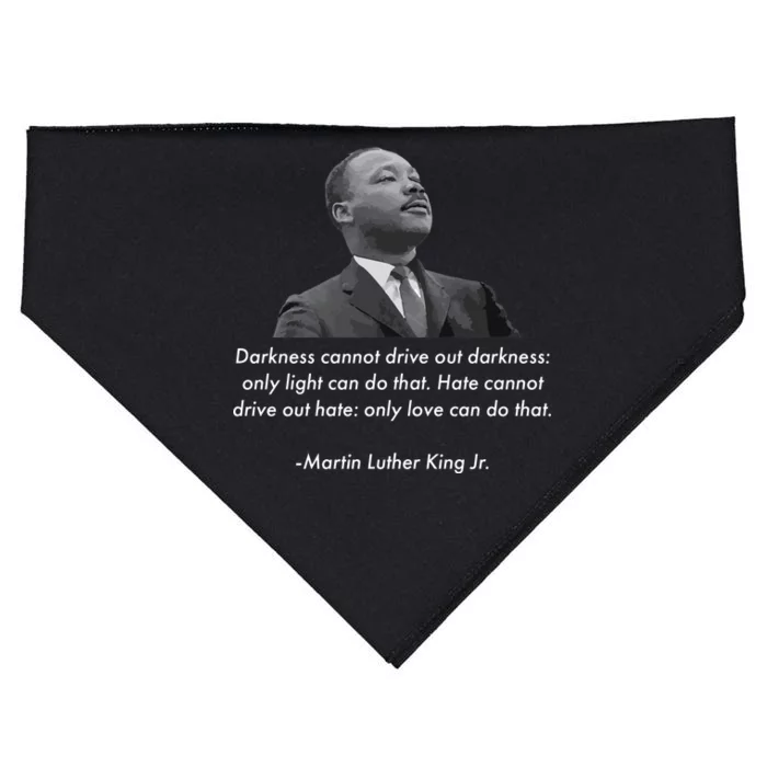 MLK Quote Martin Luther King Jr. USA-Made Doggie Bandana