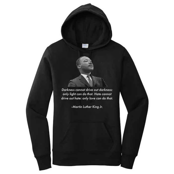 MLK Quote Martin Luther King Jr. Women's Pullover Hoodie