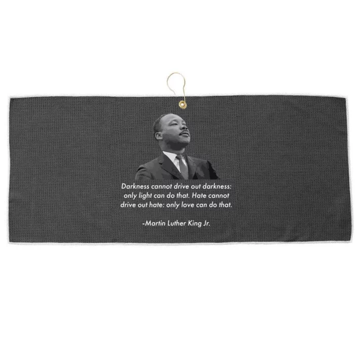 MLK Quote Martin Luther King Jr. Large Microfiber Waffle Golf Towel