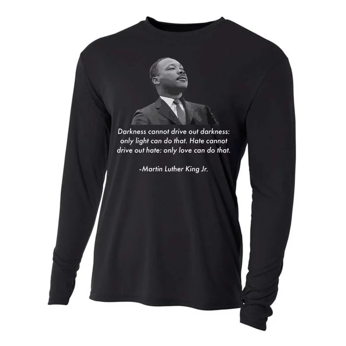 MLK Quote Martin Luther King Jr. Cooling Performance Long Sleeve Crew