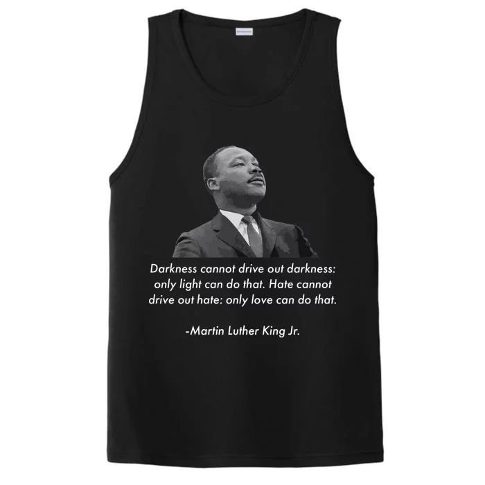 MLK Quote Martin Luther King Jr. Performance Tank