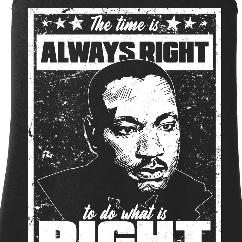 MLK The Time is Always Right to Do What is Right Ladies Essential Tank