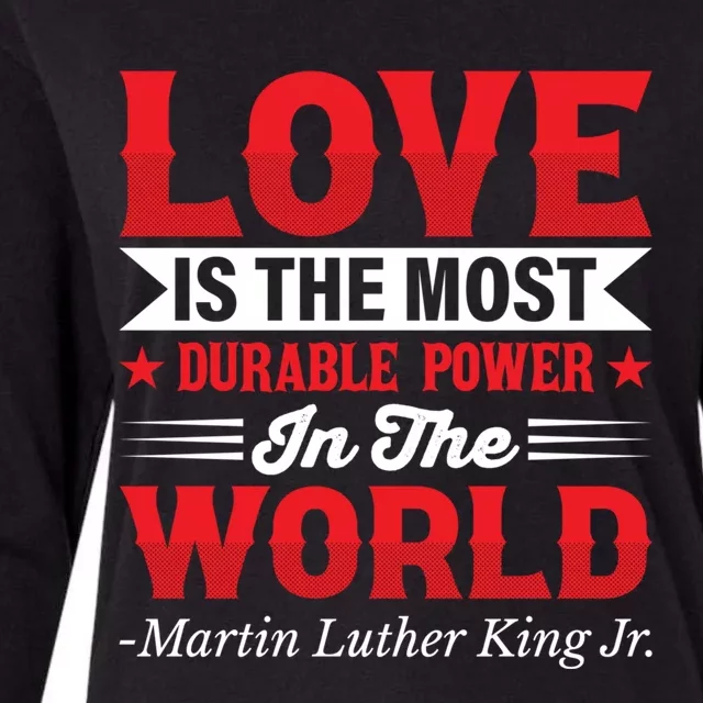 Martin Luther King Jr Gift Womens Cotton Relaxed Long Sleeve T-Shirt