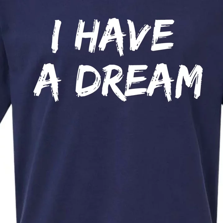 Martin Luther King Jr. Day I Have A Dream Sueded Cloud Jersey T-Shirt