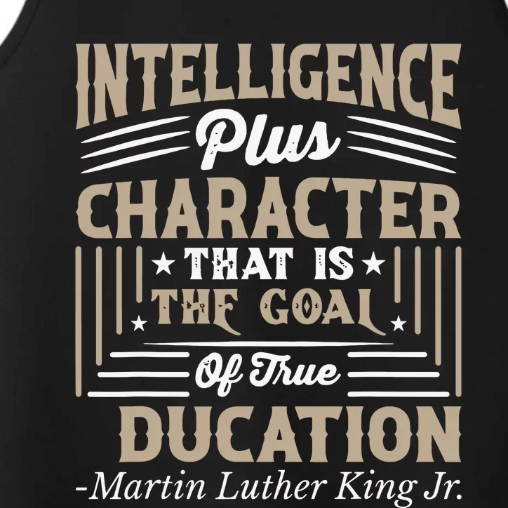 Martin Luther King Jr Performance Tank