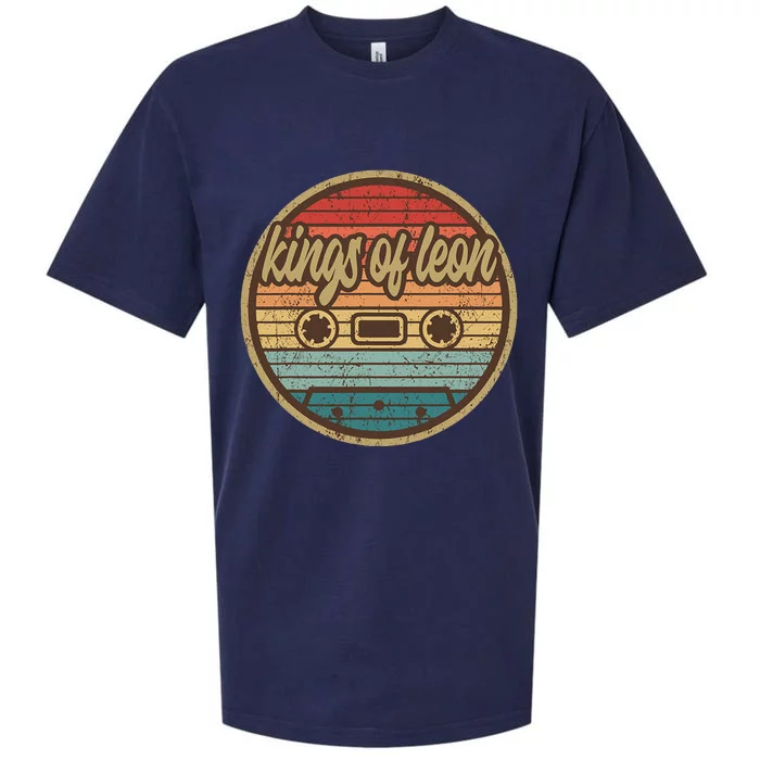 Musician Leons King Cassette Retro Circle 2000s Rock Sueded Cloud Jersey T-Shirt