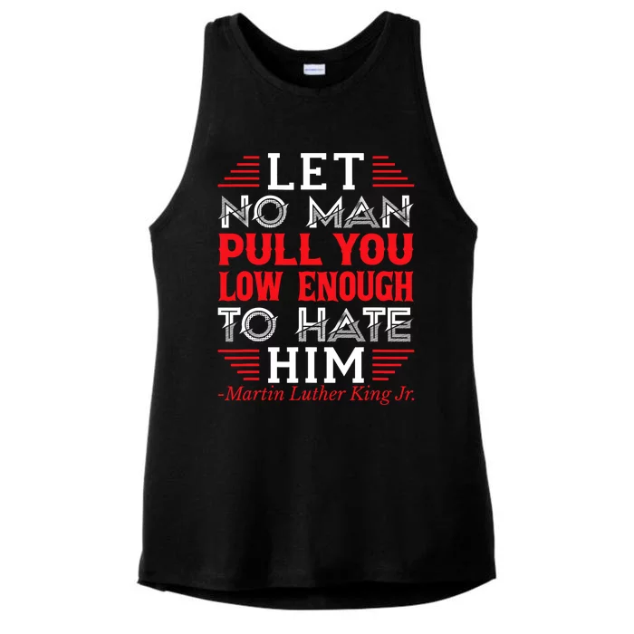 Martin Luther King Jr Ladies Tri-Blend Wicking Tank