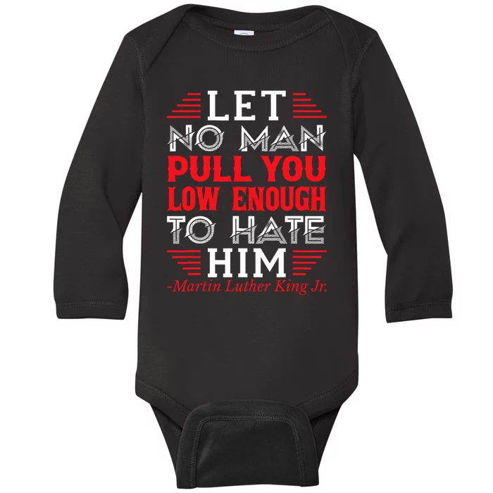 Martin Luther King Jr Baby Long Sleeve Bodysuit