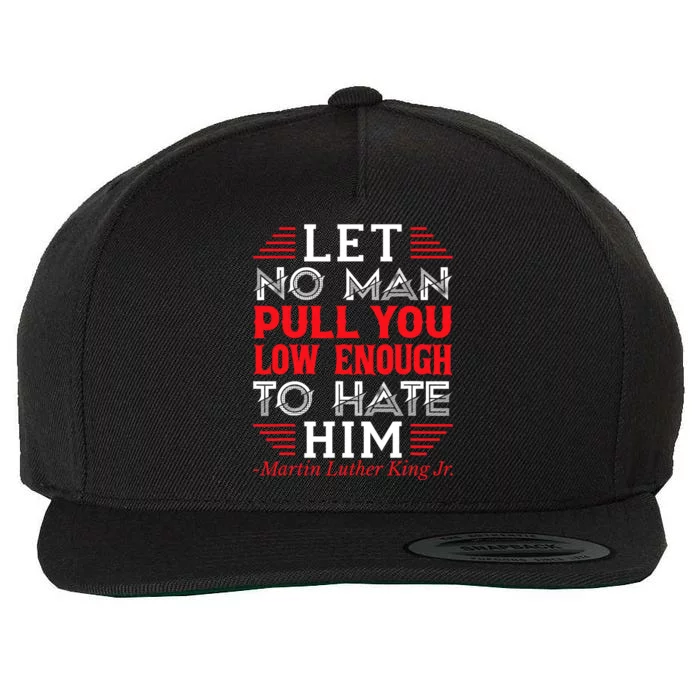 Martin Luther King Jr Wool Snapback Cap