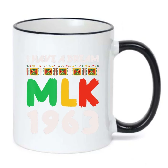 Martin Luther King jr MLK Day Black History Black Color Changing Mug