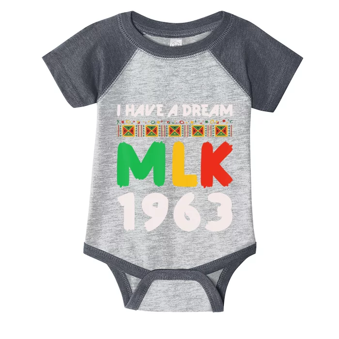 Martin Luther King jr MLK Day Black History Infant Baby Jersey Bodysuit