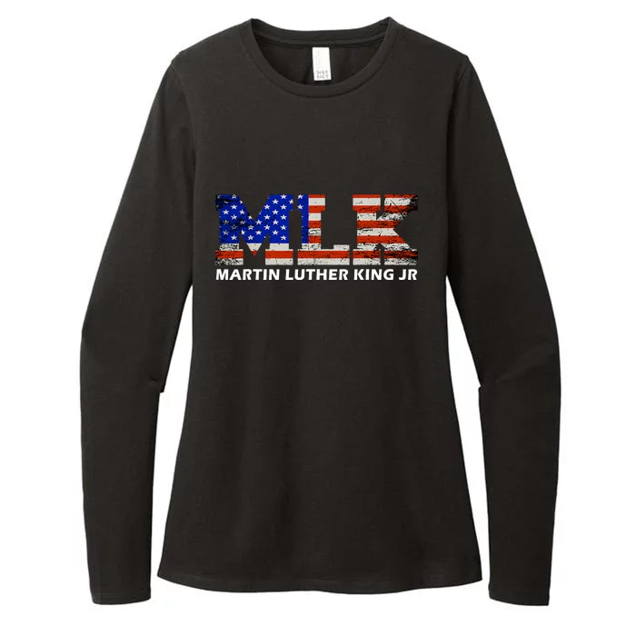 Martin Luther King Jr Day Funny MLK Vintage Freedom Gift Womens CVC Long Sleeve Shirt