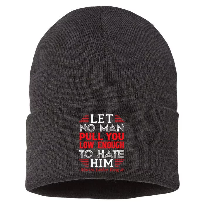 Martin Luther King Jr Sustainable Knit Beanie