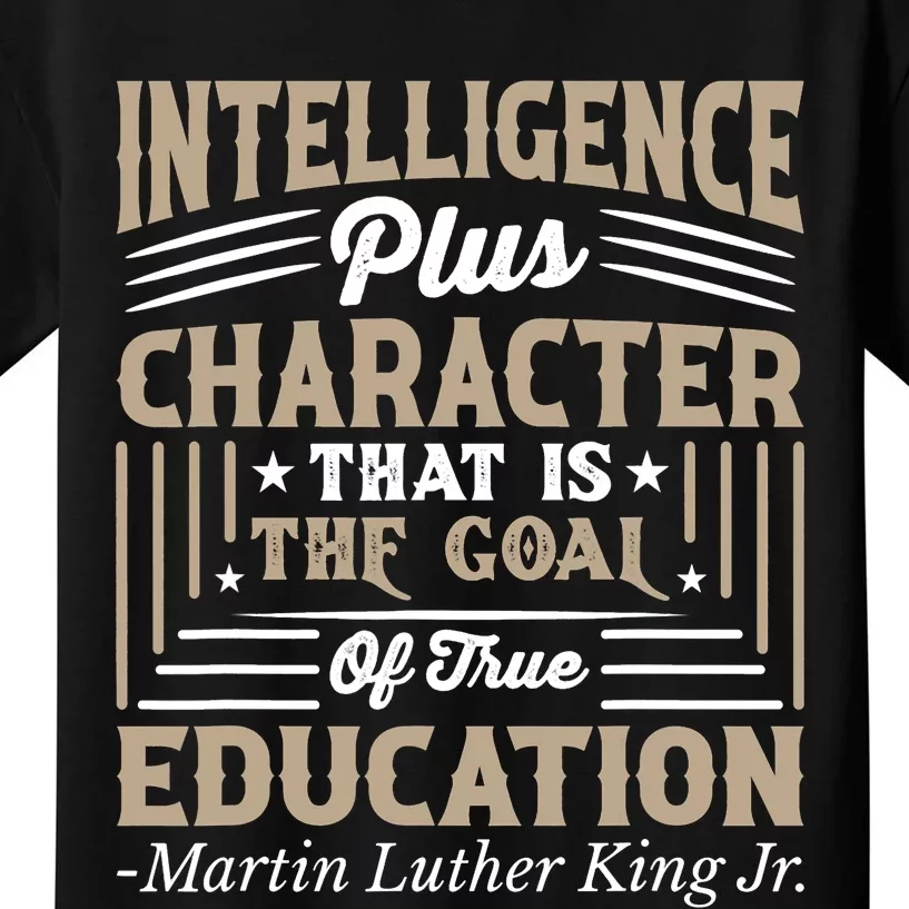 Martin Luther King Jr MLK Day Kids T-Shirt