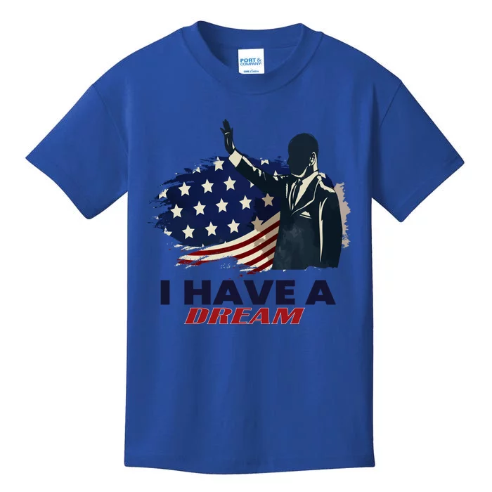 Martin Luther King Jr Day I Have A Dream Mlk Day Funny Gift Kids T-Shirt