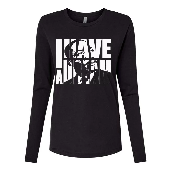 Martin Luther King Day I Have A Dream MLK Day Womens Cotton Relaxed Long Sleeve T-Shirt