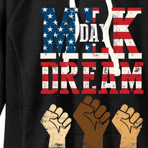 Martin Luther King Jr. MLK Dream Day Women's Fleece Hoodie